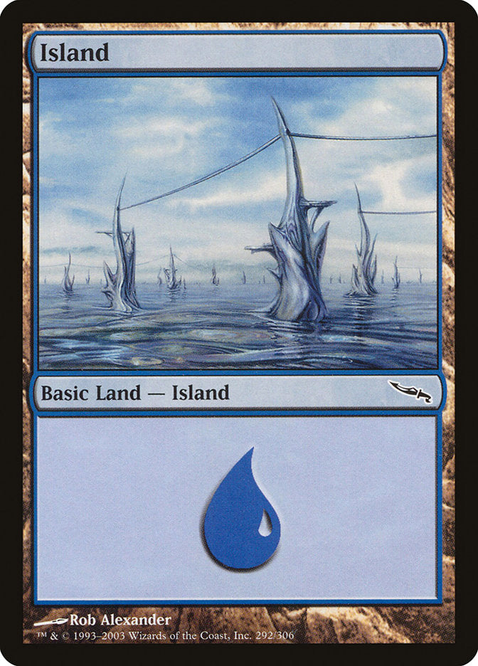 Island (292) [Mirrodin] | Pegasus Games WI