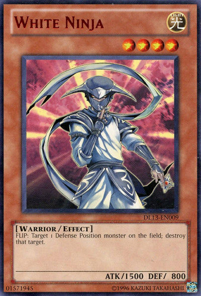 White Ninja (Red) [DL13-EN009] Rare | Pegasus Games WI