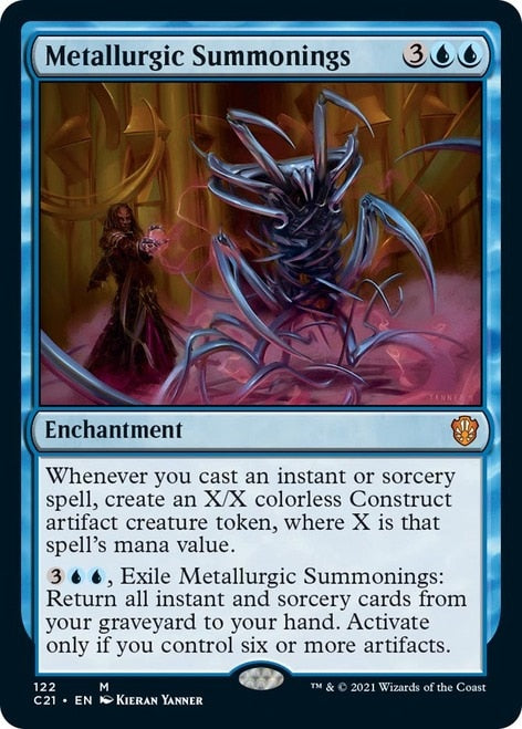 Metallurgic Summonings [Commander 2021] | Pegasus Games WI