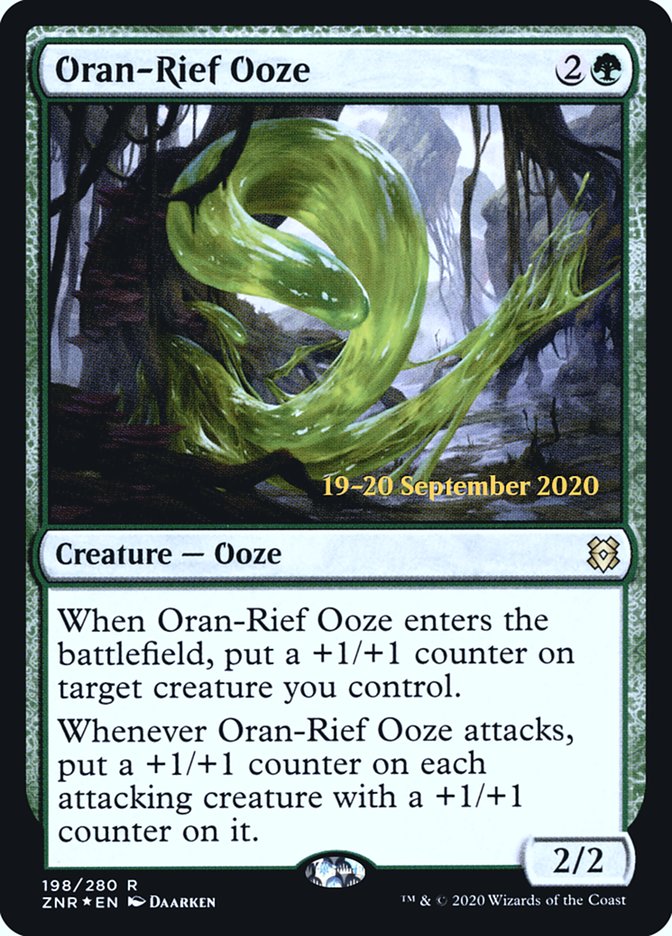 Oran-Rief Ooze [Zendikar Rising Prerelease Promos] | Pegasus Games WI