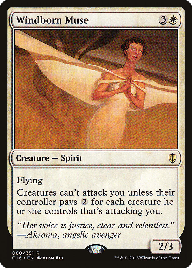 Windborn Muse [Commander 2016] | Pegasus Games WI
