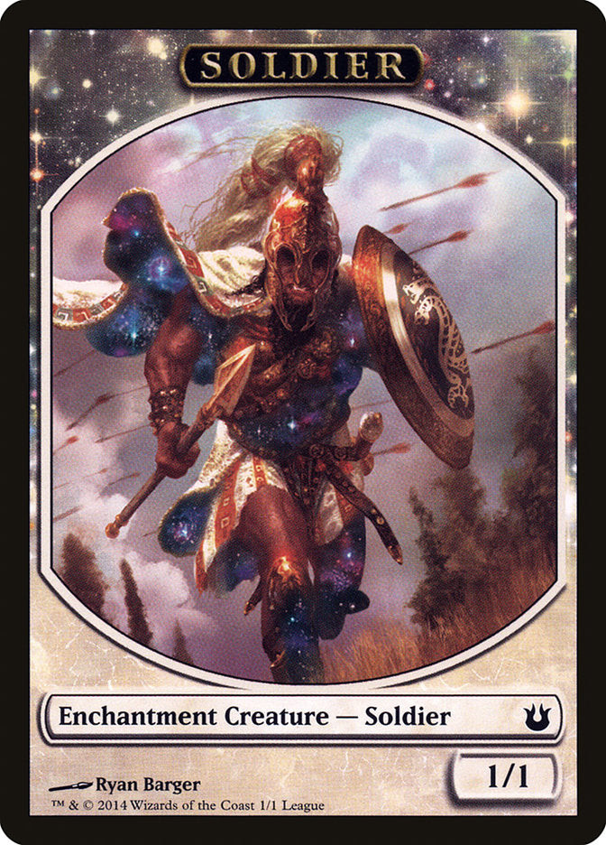 Soldier Token [League Tokens 2014] | Pegasus Games WI