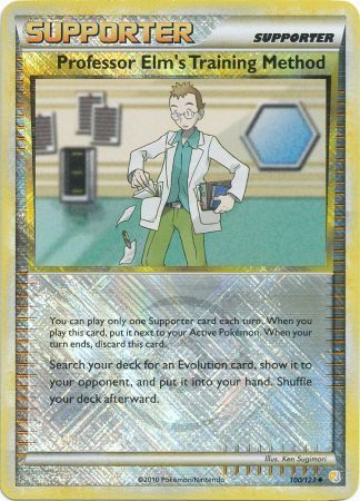 Professor Elm's Training Method (100/123) (League Promo) [HeartGold & SoulSilver: Base Set] | Pegasus Games WI