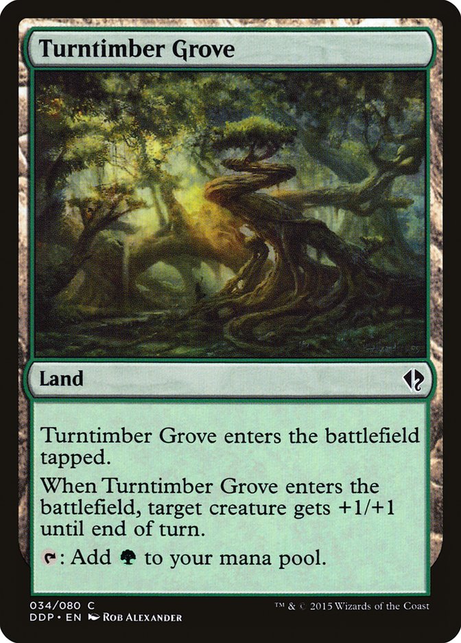 Turntimber Grove [Duel Decks: Zendikar vs. Eldrazi] | Pegasus Games WI