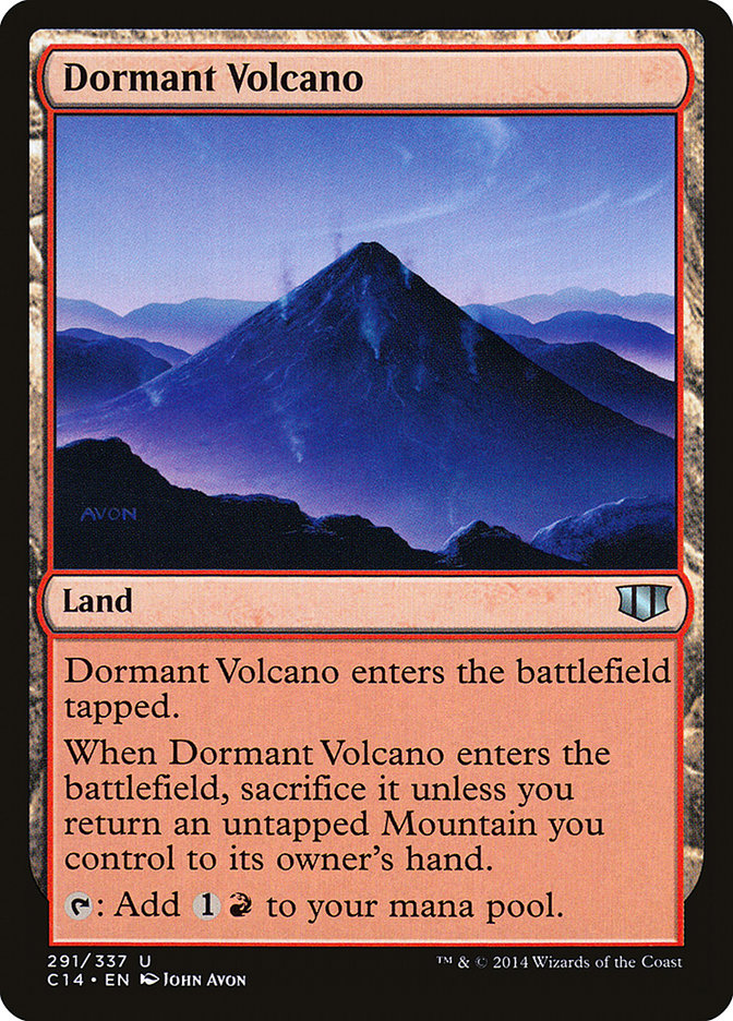 Dormant Volcano [Commander 2014] | Pegasus Games WI