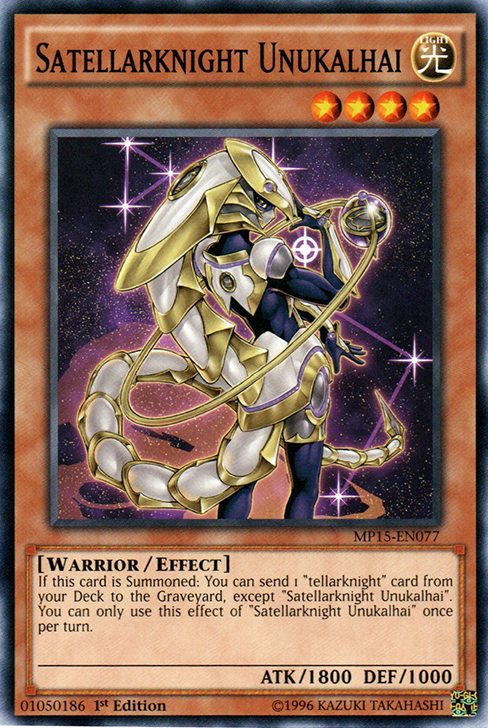 Satellarknight Unukalhai [MP15-EN077] Common | Pegasus Games WI