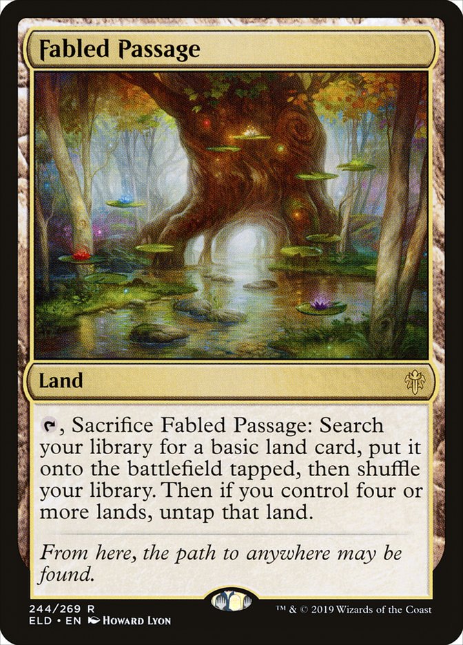 Fabled Passage [Throne of Eldraine] | Pegasus Games WI