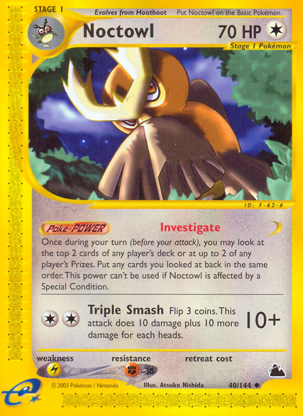 Noctowl (40/144) [Skyridge] | Pegasus Games WI