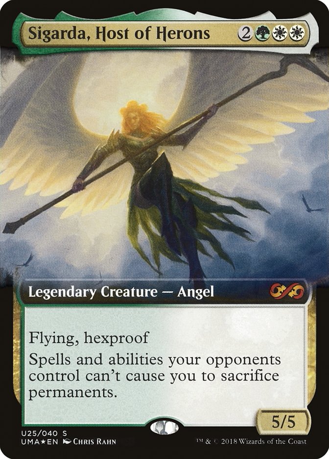 Sigarda, Host of Herons (Topper) [Ultimate Masters Box Topper] | Pegasus Games WI
