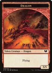 Dragon // Dragon Double-Sided Token [Commander 2015 Tokens] | Pegasus Games WI