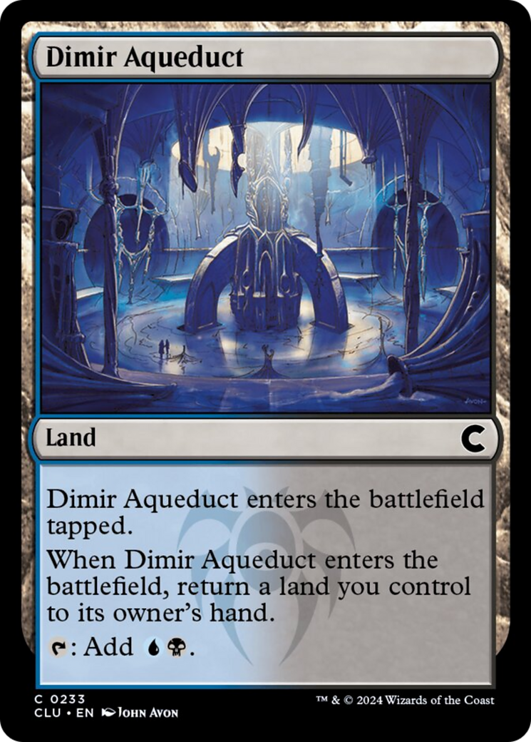 Dimir Aqueduct [Ravnica: Clue Edition] | Pegasus Games WI