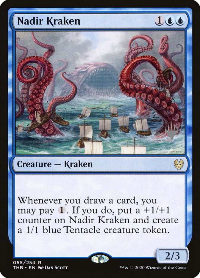 Nadir Kraken (Promo Pack) [Theros Beyond Death Promos] | Pegasus Games WI
