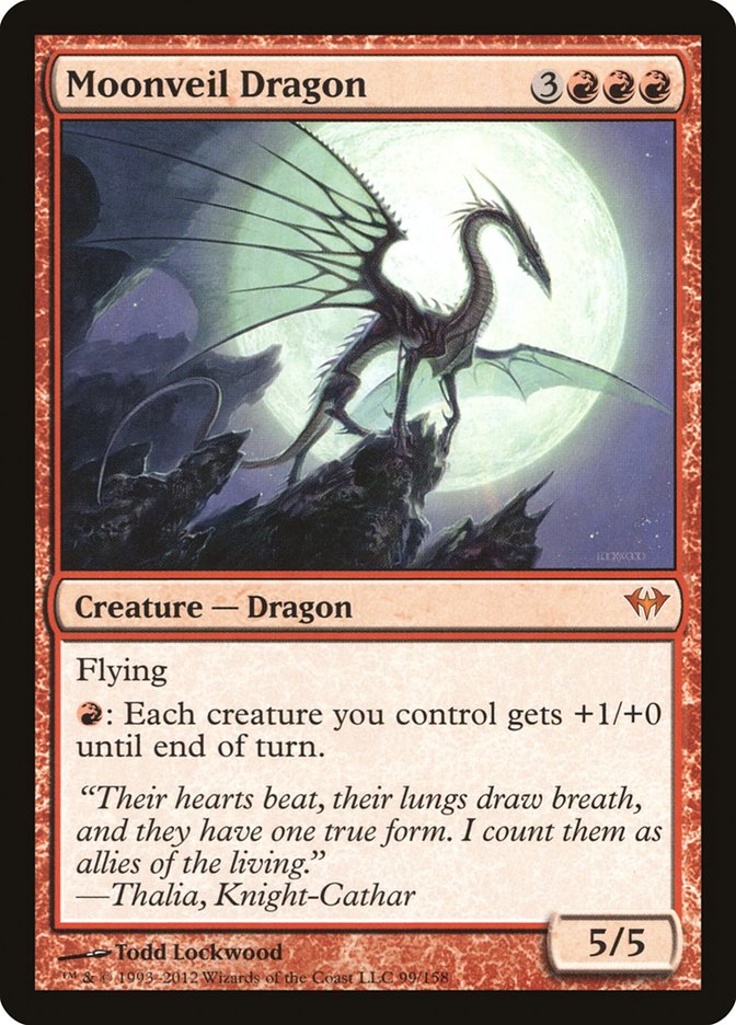 Moonveil Dragon [Dark Ascension] | Pegasus Games WI