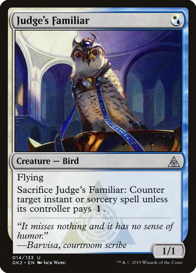 Judge's Familiar [Ravnica Allegiance Guild Kit] | Pegasus Games WI
