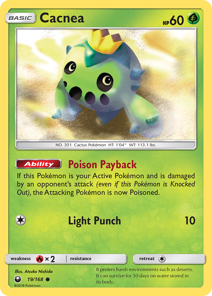 Cacnea (19/168) [Sun & Moon: Celestial Storm] | Pegasus Games WI