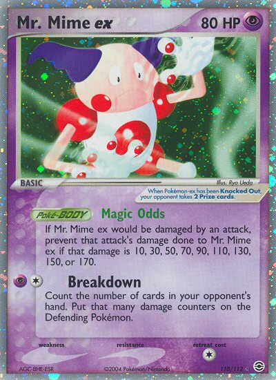 Mr. Mime ex (110/112) [EX: FireRed & LeafGreen] | Pegasus Games WI