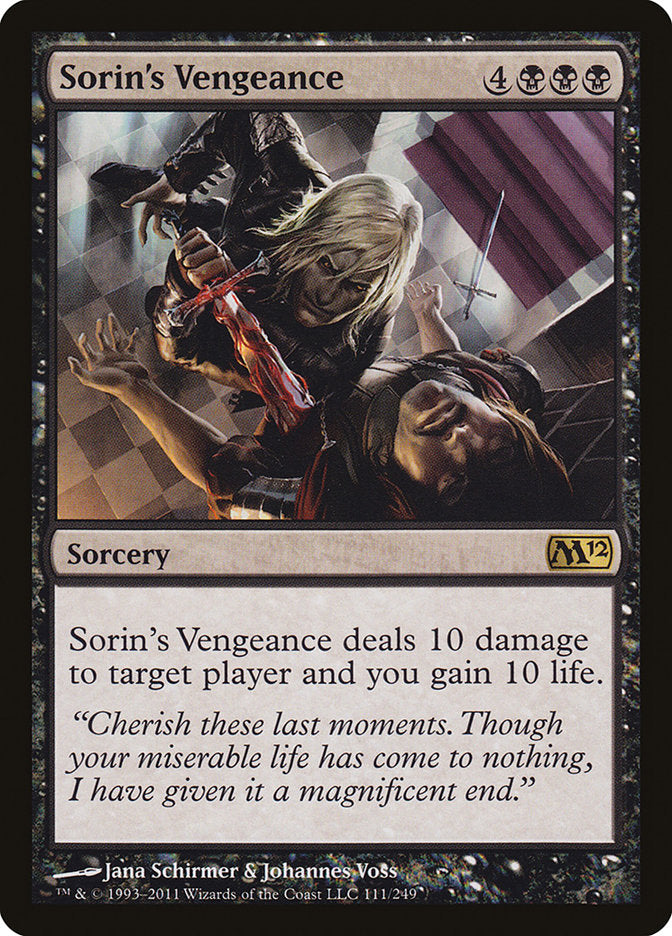 Sorin's Vengeance [Magic 2012] | Pegasus Games WI