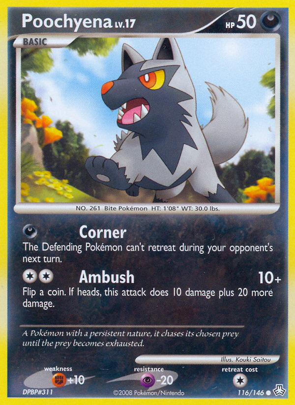 Poochyena (116/146) [Diamond & Pearl: Legends Awakened] | Pegasus Games WI