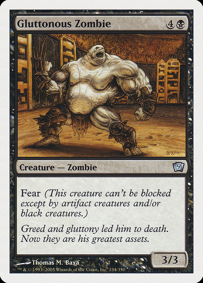 Gluttonous Zombie [Ninth Edition] | Pegasus Games WI