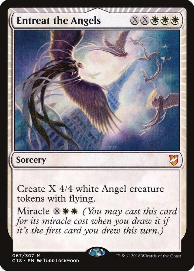 Entreat the Angels [Commander 2018] | Pegasus Games WI