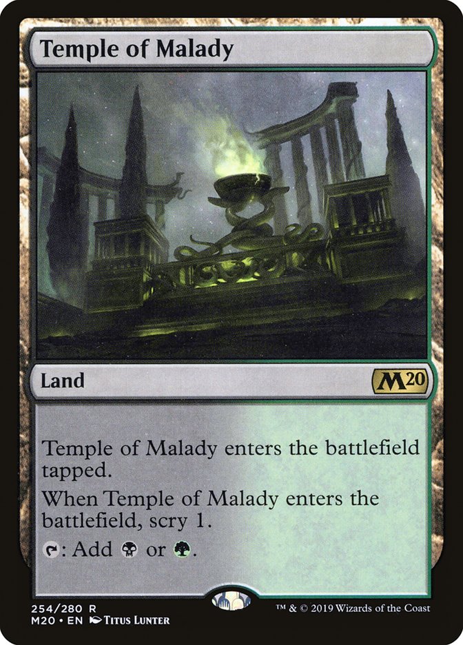 Temple of Malady [Core Set 2020] | Pegasus Games WI