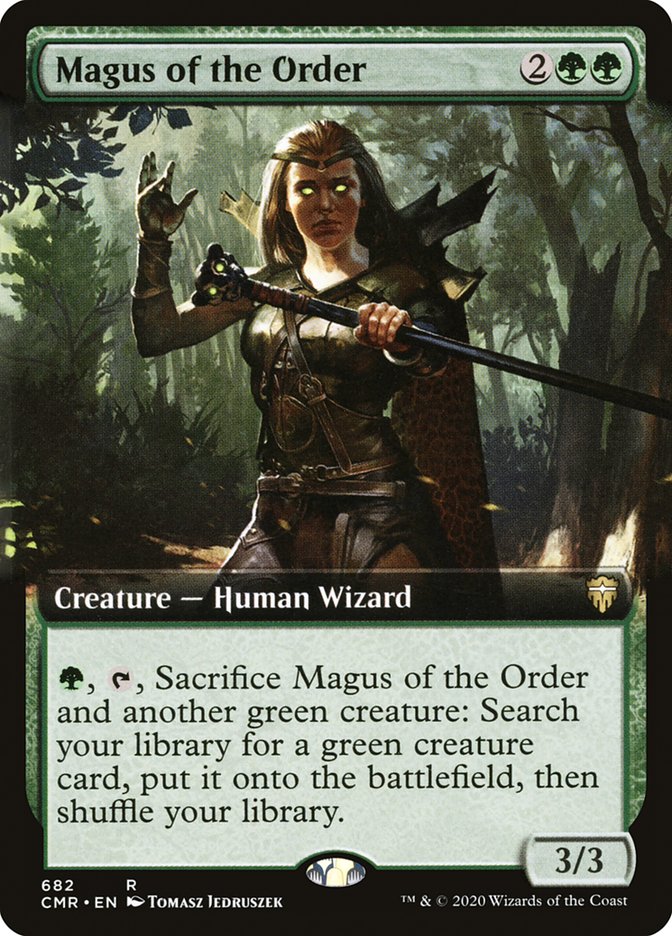 Magus of the Order (Extended Art) [Commander Legends] | Pegasus Games WI