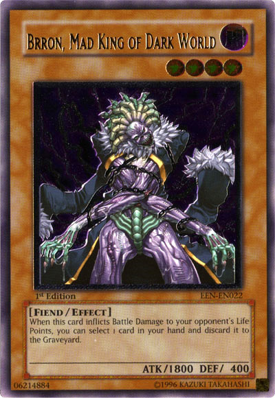 Brron, Mad King of Dark World [EEN-EN022] Ultimate Rare | Pegasus Games WI