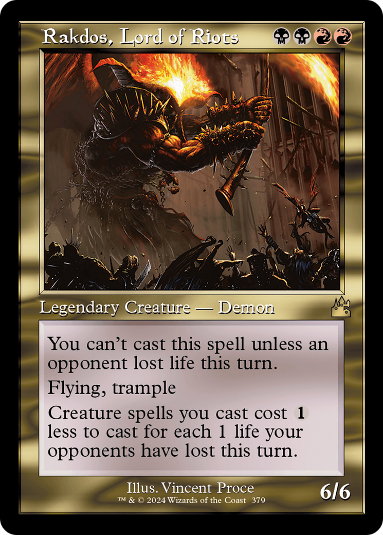 Rakdos, Lord of Riots (Retro Frame) [Ravnica Remastered] | Pegasus Games WI