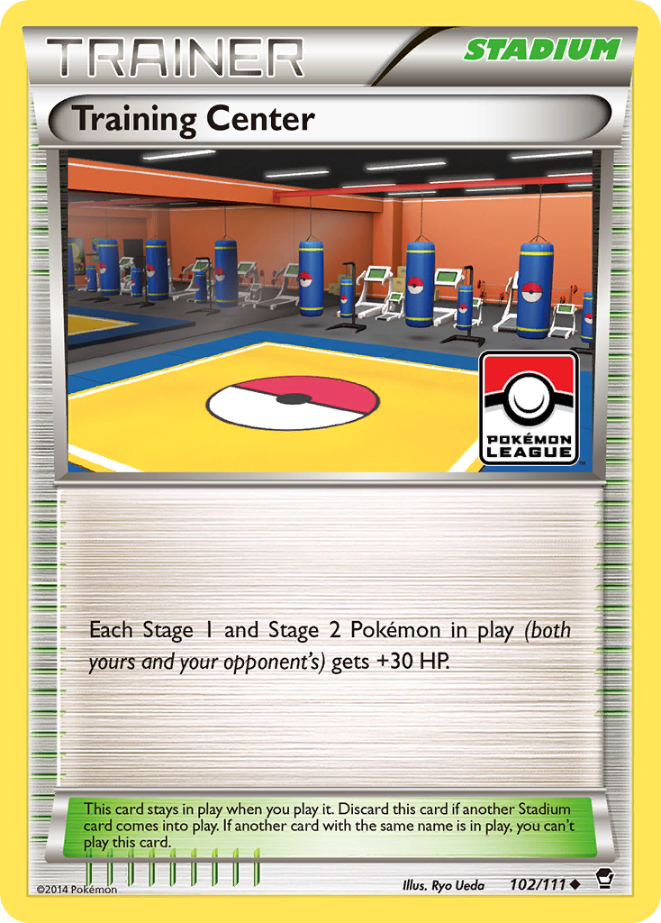 Training Center (102/111) [XY: Furious Fists] | Pegasus Games WI