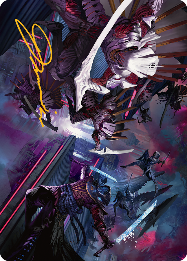 Invasion of Kamigawa Art Card (Gold-Stamped Signature) [March of the Machine Art Series] | Pegasus Games WI