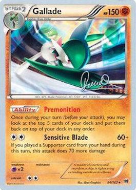 Gallade (84/162) (Infinite Force - Diego Cassiraga) [World Championships 2017] | Pegasus Games WI