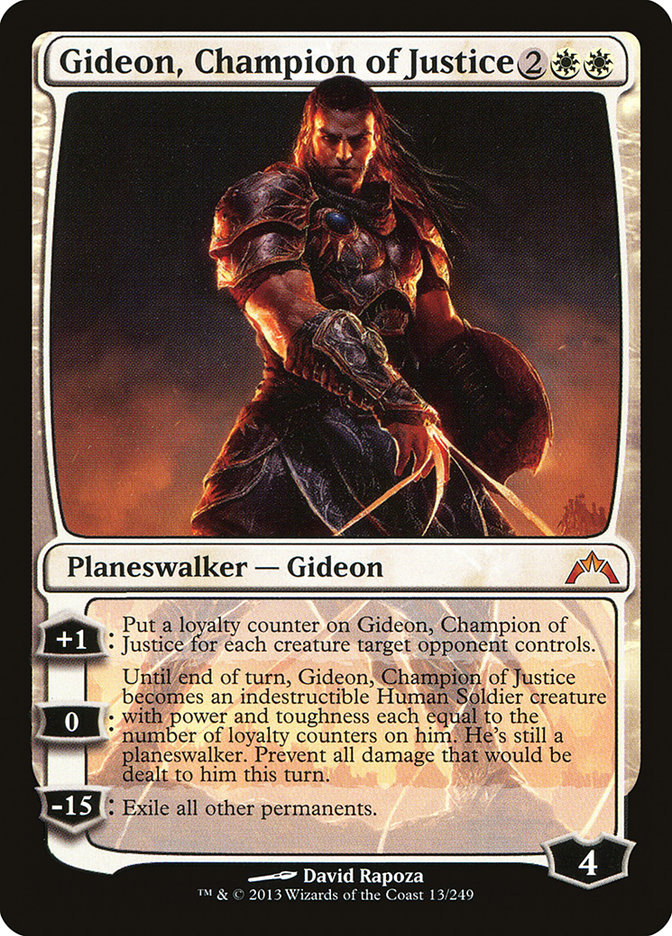 Gideon, Champion of Justice [Gatecrash] | Pegasus Games WI