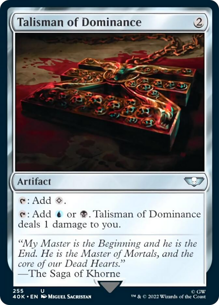 Talisman of Dominance (255) (Surge Foil) [Warhammer 40,000] | Pegasus Games WI