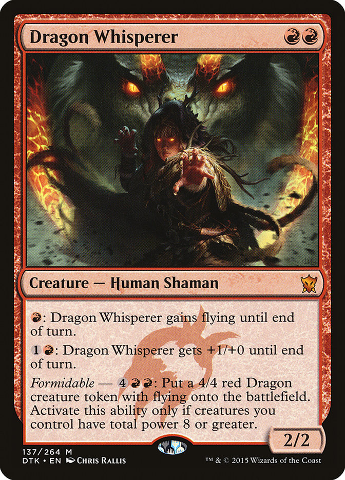 Dragon Whisperer [Dragons of Tarkir] | Pegasus Games WI