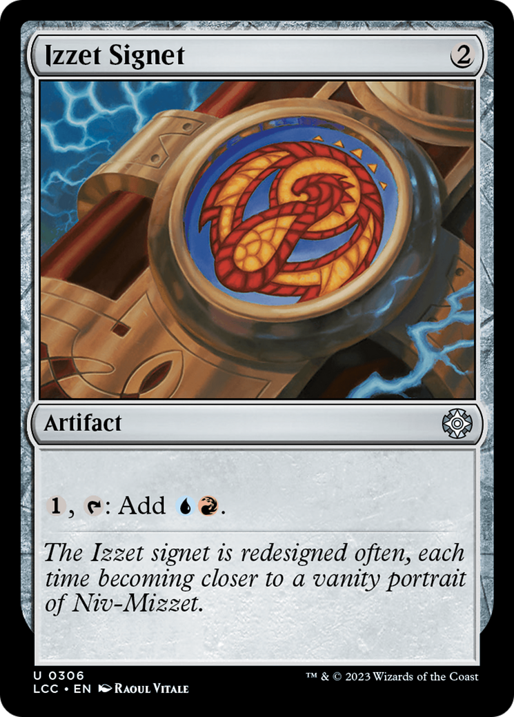 Izzet Signet [The Lost Caverns of Ixalan Commander] | Pegasus Games WI