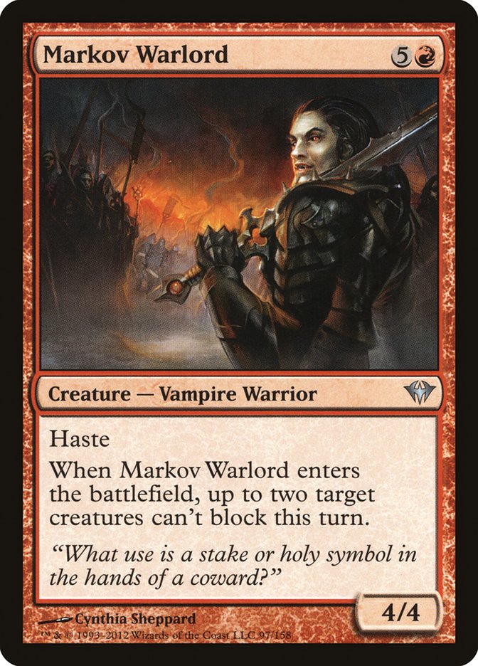Markov Warlord [Dark Ascension] | Pegasus Games WI