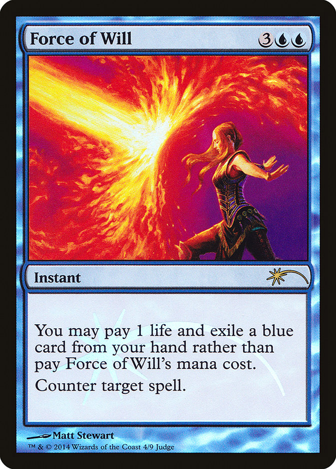 Force of Will [Judge Gift Cards 2014] | Pegasus Games WI