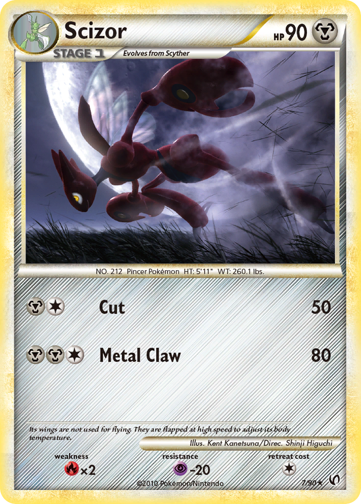 Scizor (7/90) [HeartGold & SoulSilver: Undaunted] | Pegasus Games WI