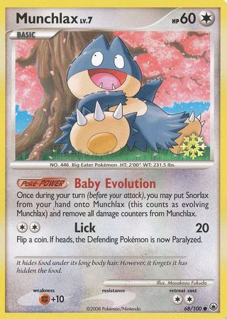 Munchlax (68/100) [Countdown Calendar Promos] | Pegasus Games WI