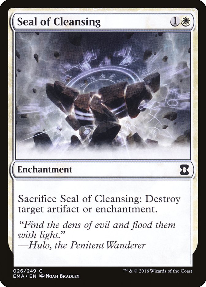 Seal of Cleansing [Eternal Masters] | Pegasus Games WI