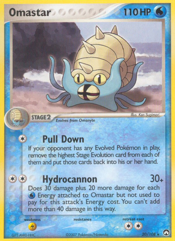 Omastar (20/108) [EX: Power Keepers] | Pegasus Games WI