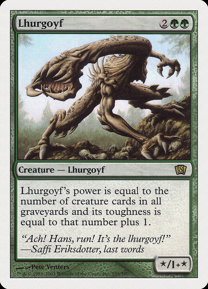 Lhurgoyf [Eighth Edition] | Pegasus Games WI