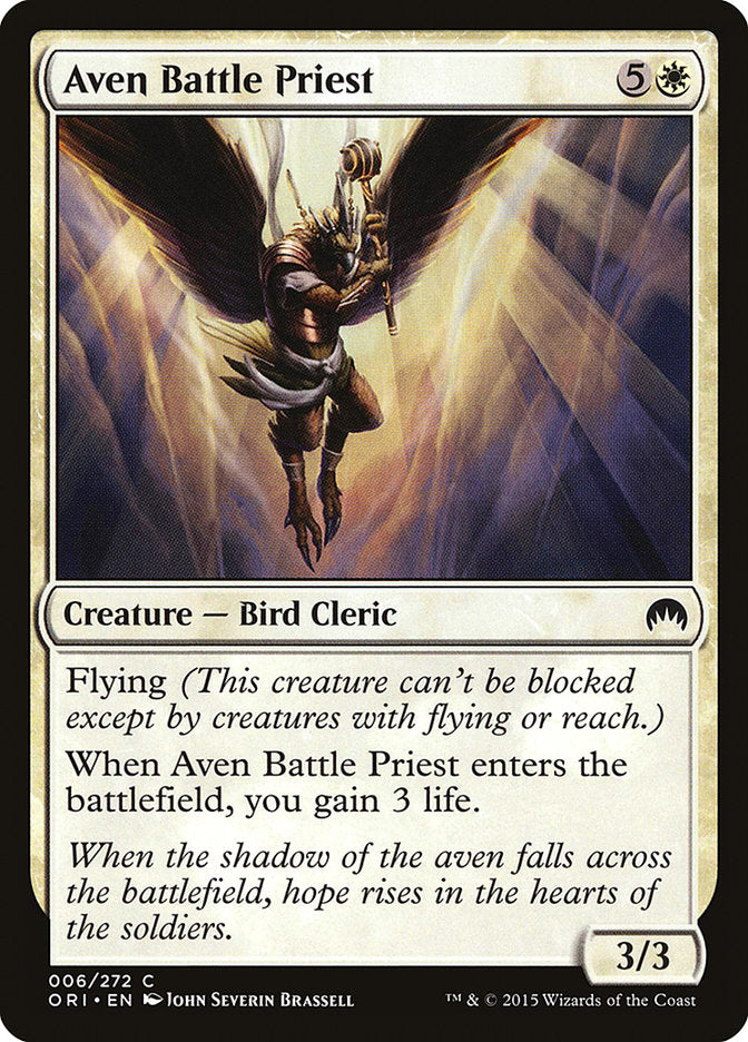 Aven Battle Priest [Magic Origins] | Pegasus Games WI