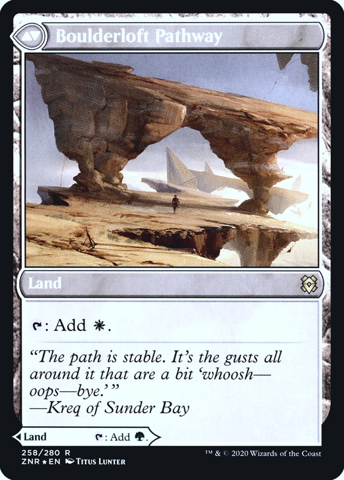 Branchloft Pathway // Boulderloft Pathway [Zendikar Rising Prerelease Promos] | Pegasus Games WI