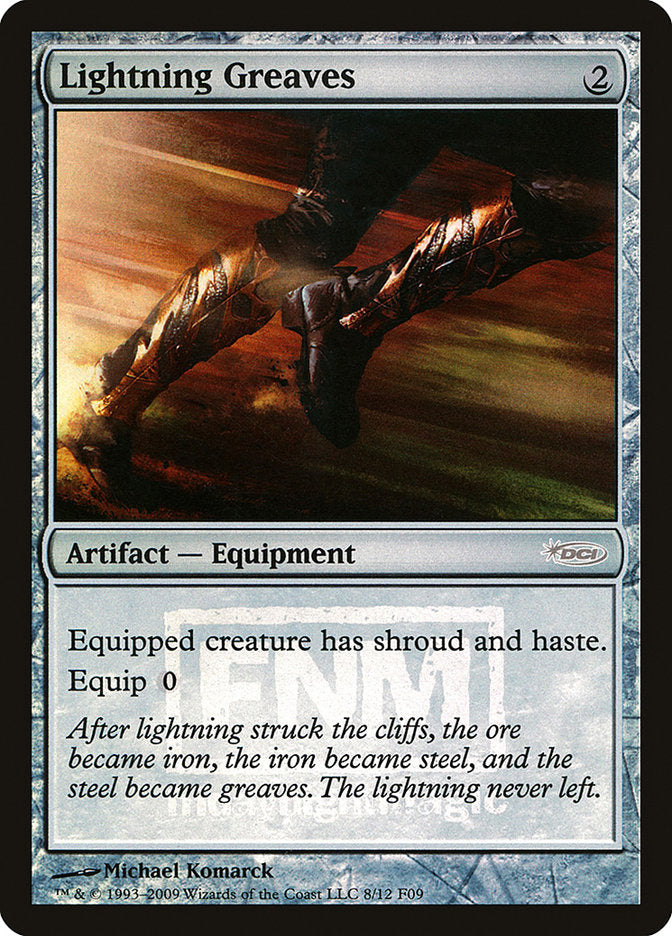 Lightning Greaves [Friday Night Magic 2009] | Pegasus Games WI