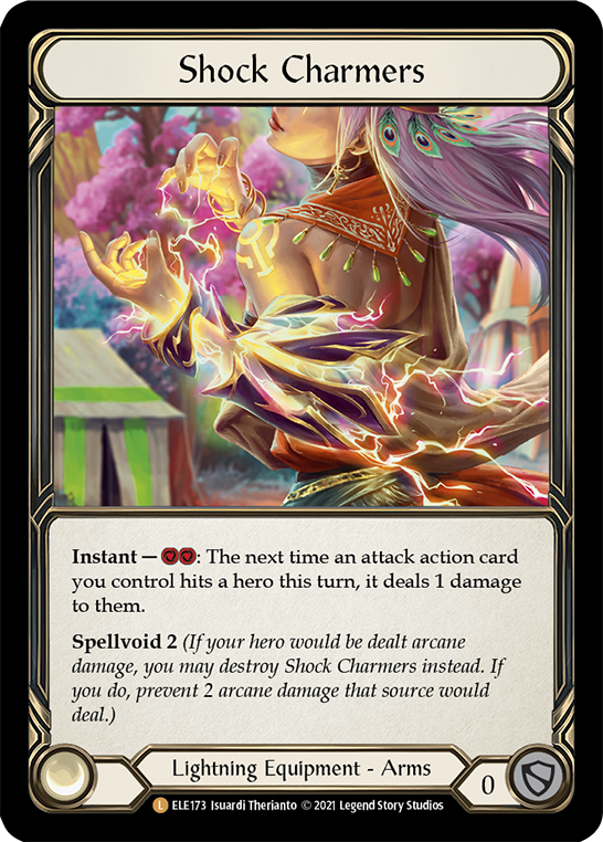 Shock Charmers [ELE173] (Tales of Aria)  1st Edition Cold Foil | Pegasus Games WI
