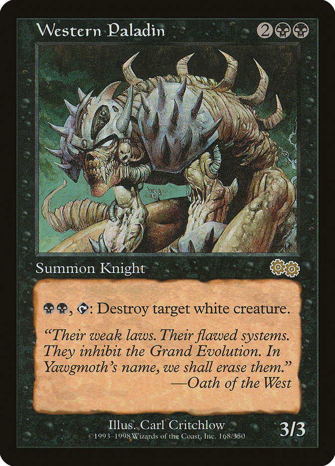 Western Paladin [Urza's Saga] | Pegasus Games WI