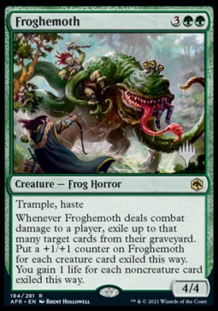 Froghemoth (Promo Pack) [Dungeons & Dragons: Adventures in the Forgotten Realms Promos] | Pegasus Games WI