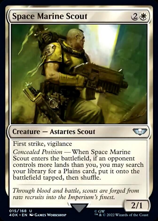 Space Marine Scout [Warhammer 40,000] | Pegasus Games WI