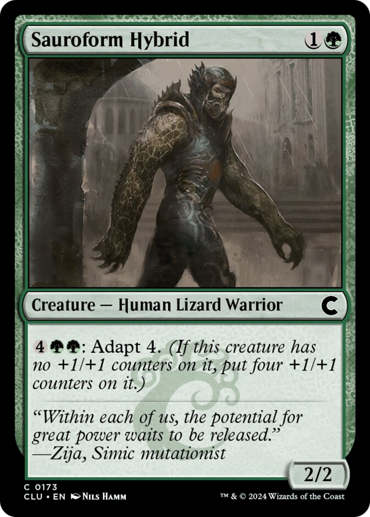 Sauroform Hybrid [Ravnica: Clue Edition] | Pegasus Games WI